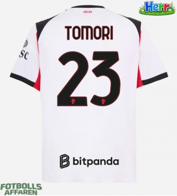 AC Milan Fikayo Tomori #23 Bortatröja 2025-26 Kortärmad